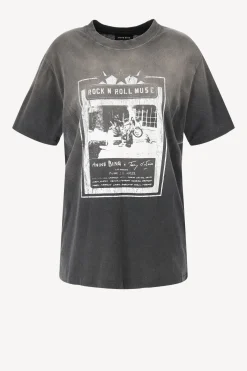 Femme Anine Bing T-Shirt Lili Ab X To X Stones En Noir