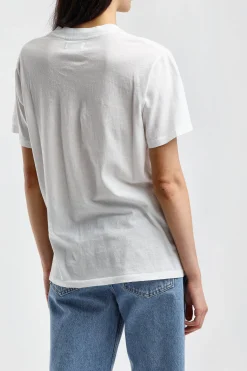 Femme Anine Bing T-Shirt Lili En Blanc