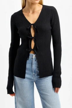 Femme H2O Fagerholt T-Shirt Long Finest En Noir