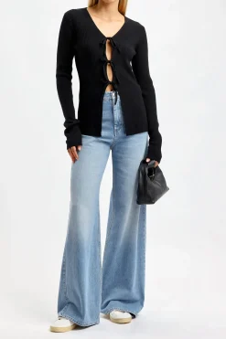 Femme H2O Fagerholt T-Shirt Long Finest En Noir