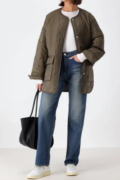 Femme Anthony Thomas Melillo T-Shirt Long Modal Rib En Blanc