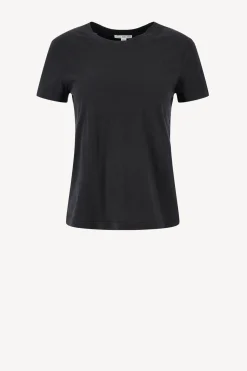 Femme James Perse T-Shirt Vintage Little Boy En Noir