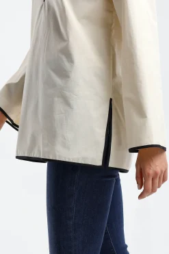 Femme Tory Burch Tunique Poplin En French Cream