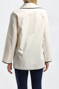 Femme Tory Burch Tunique Poplin En French Cream