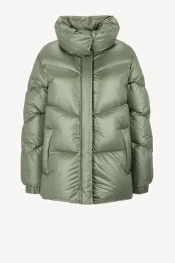 Femme Woolrich Veste Aliquippa En Gris Toundra