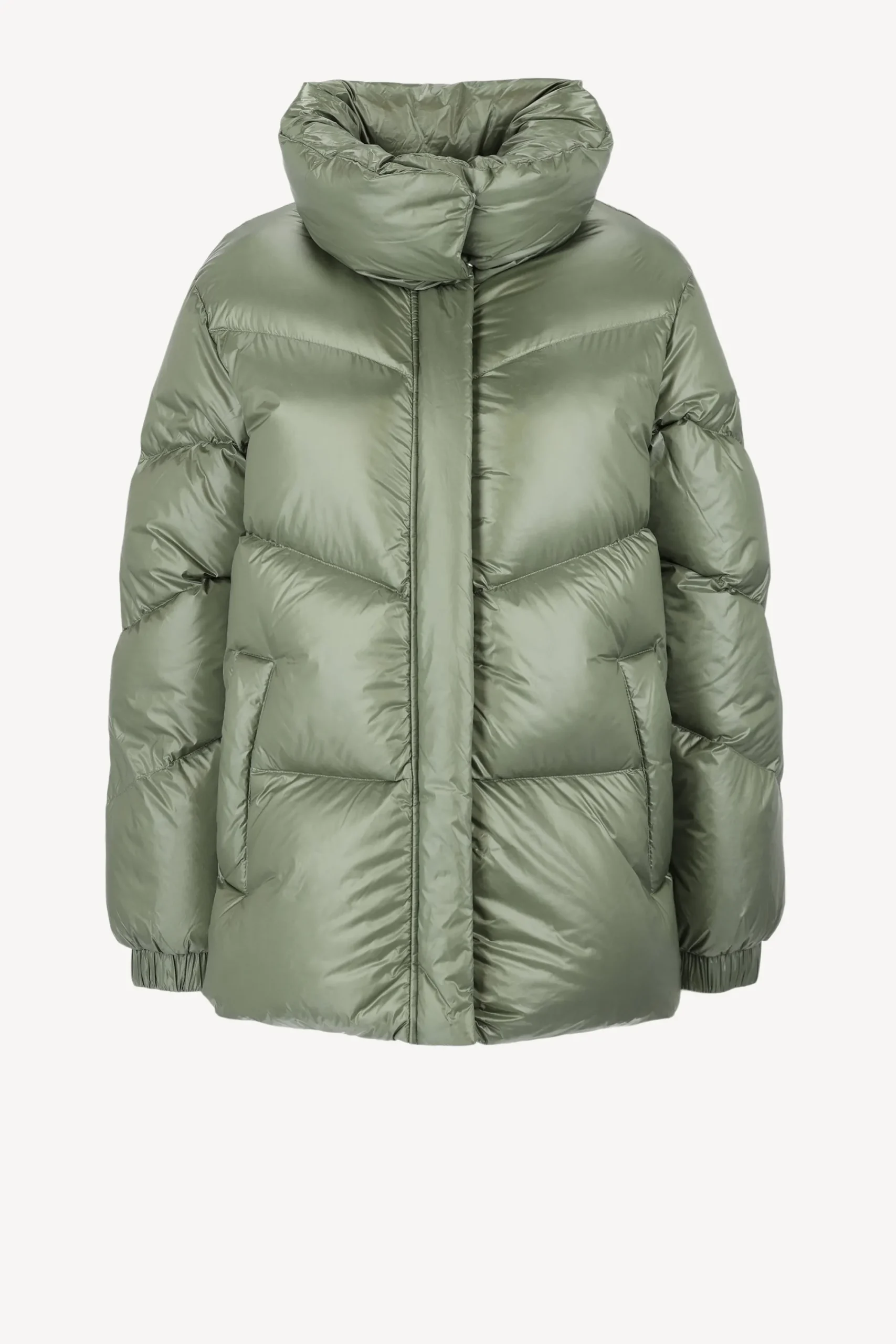 Femme Woolrich Veste Aliquippa En Gris Toundra