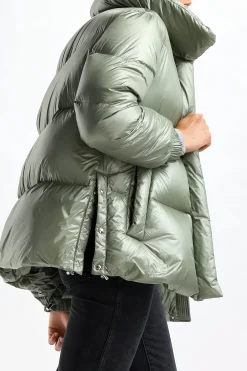 Femme Woolrich Veste Aliquippa En Gris Toundra