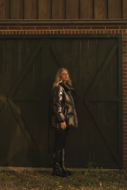 Femme Woolrich Veste Aliquippa En Noir