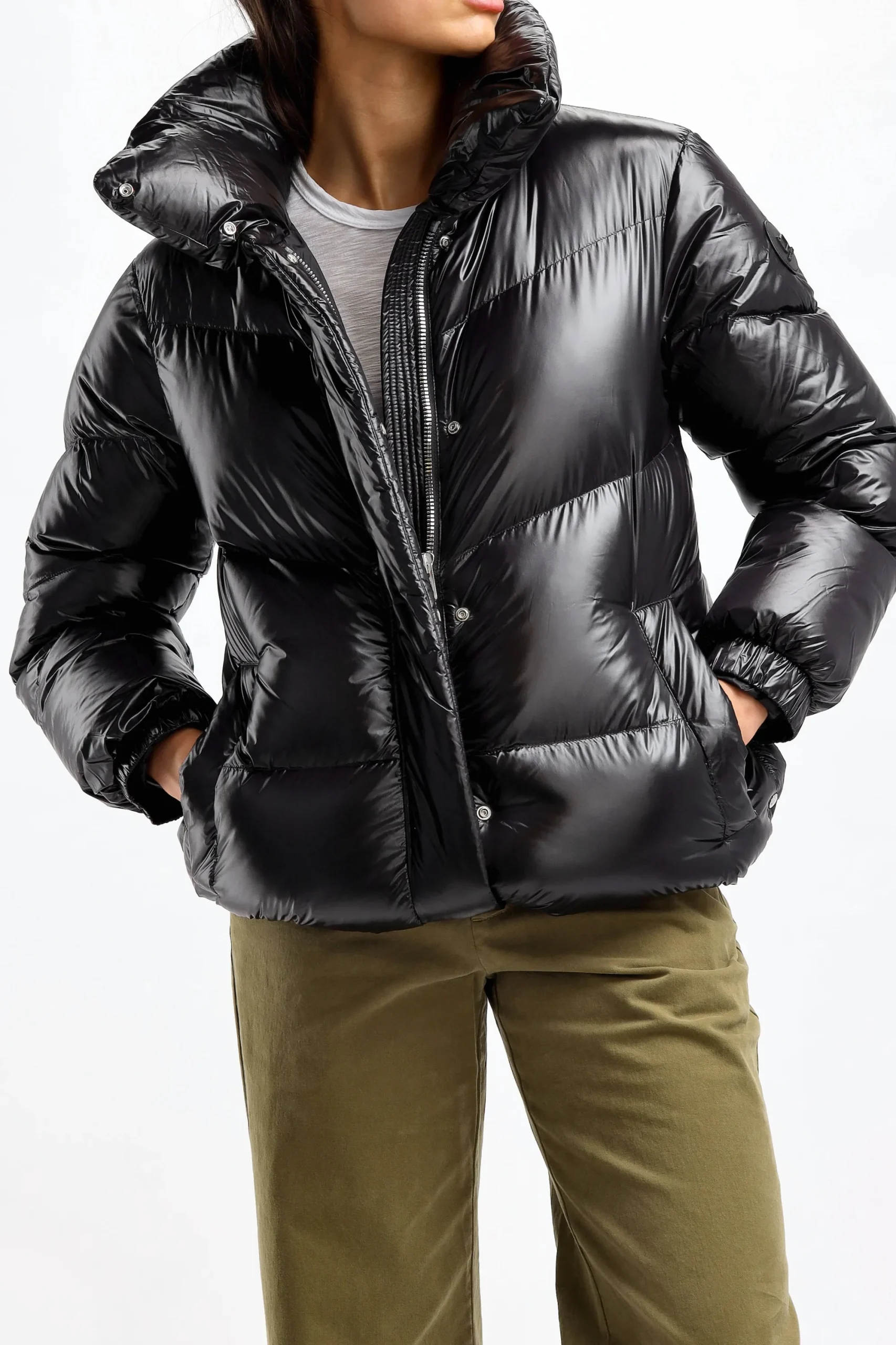 Femme Woolrich Veste Aliquippa En Noir