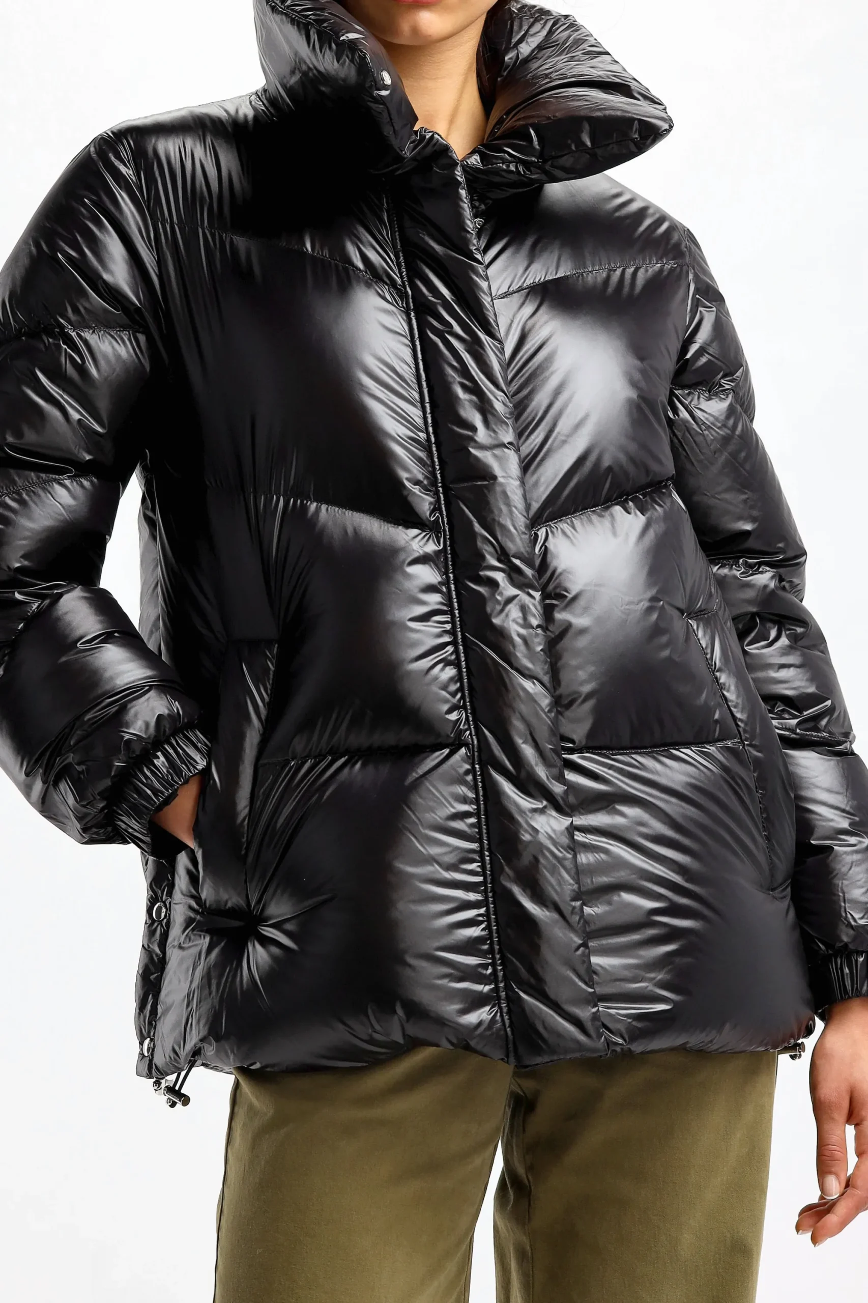 Femme Woolrich Veste Aliquippa En Noir