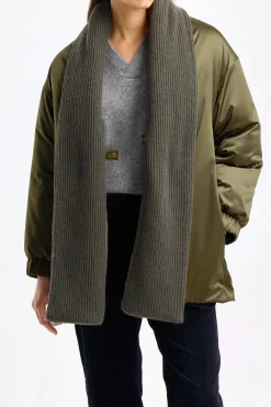 Femme Agnona Veste Caban Glossy En Mousse