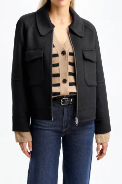 Femme Rails Veste Cheyenne En Noir