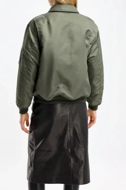 Femme Schott x Anita Hass Veste Dan W 'Heart' En Army