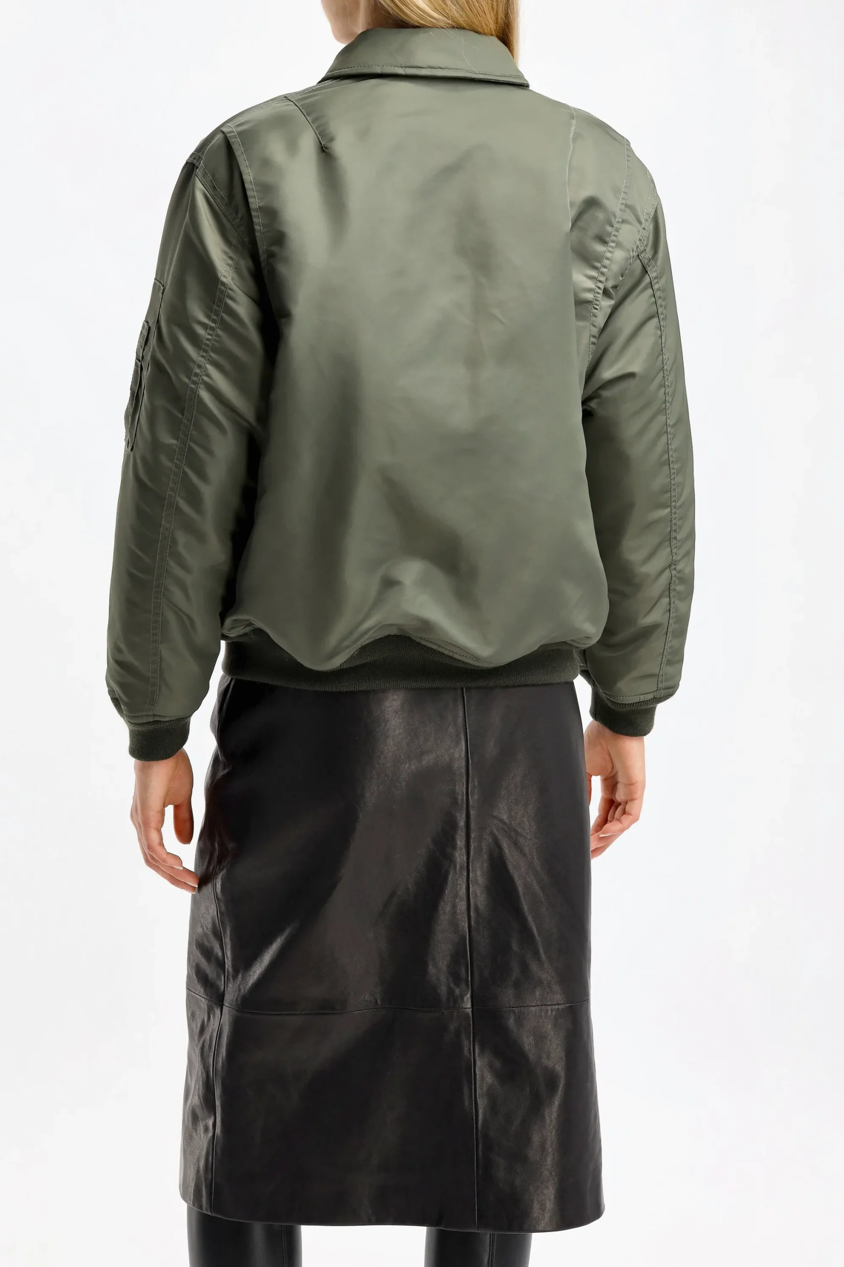 Femme Schott x Anita Hass Veste Dan W 'Heart' En Army