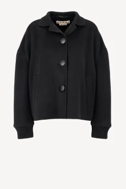 Femme Marni Veste Double Face En Noir