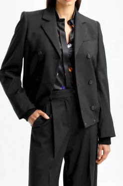 Femme Sportmax Veste Fascia En Noir