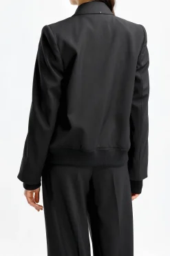 Femme Sportmax Veste Fascia En Noir