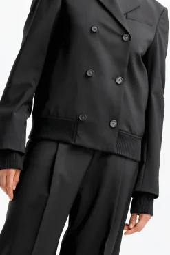 Femme Sportmax Veste Fascia En Noir