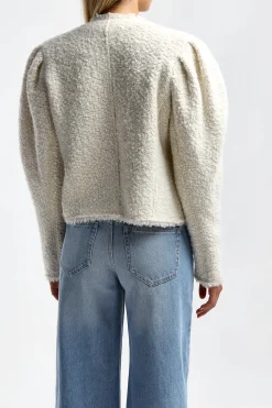 Femme Isabel Marant Veste Izma En Ecru