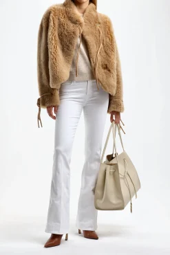 Femme Utzon Veste Jaa En Iced Coffee