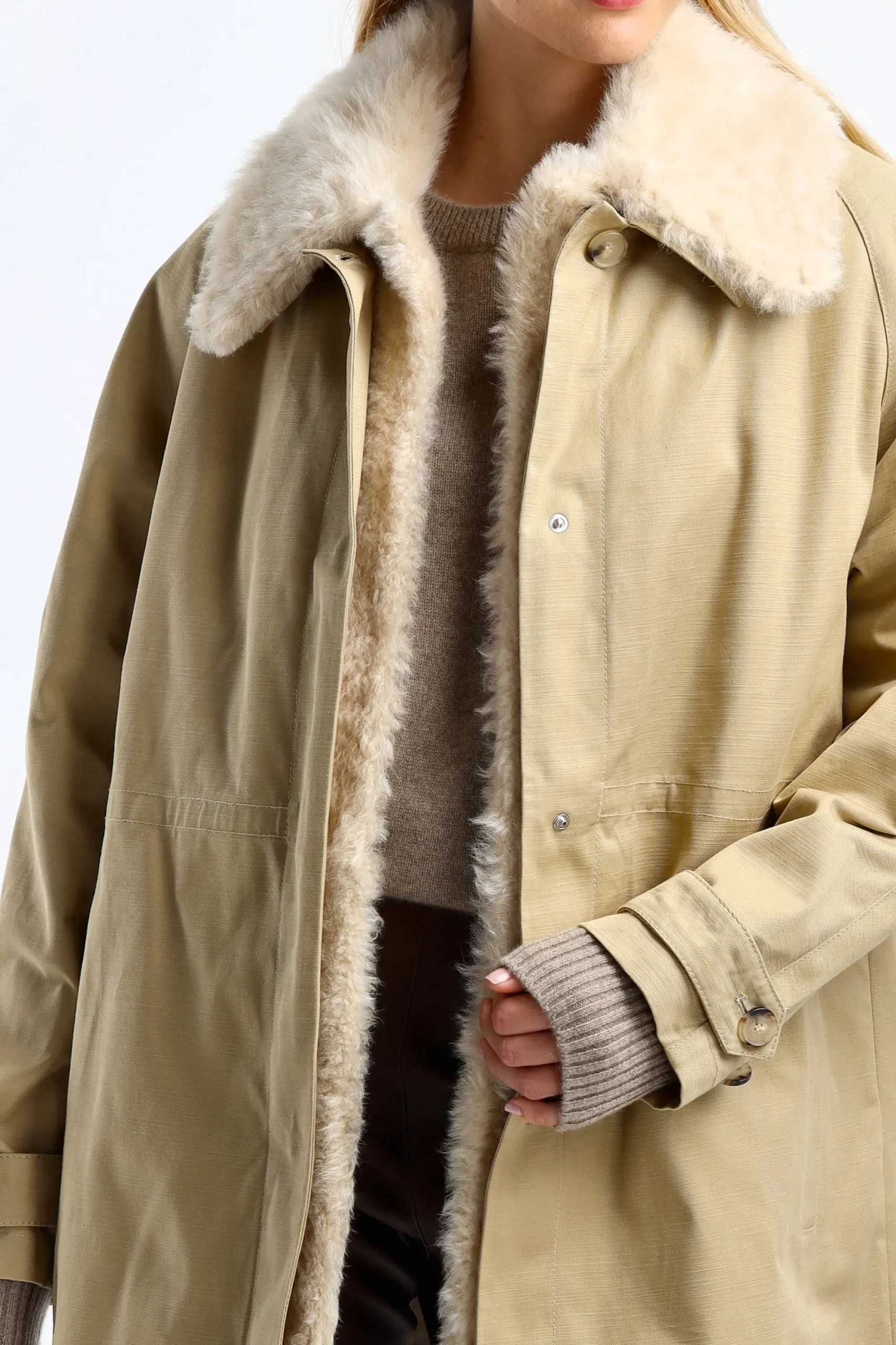 Femme Utzon Veste Julietta En Beige/Sofia