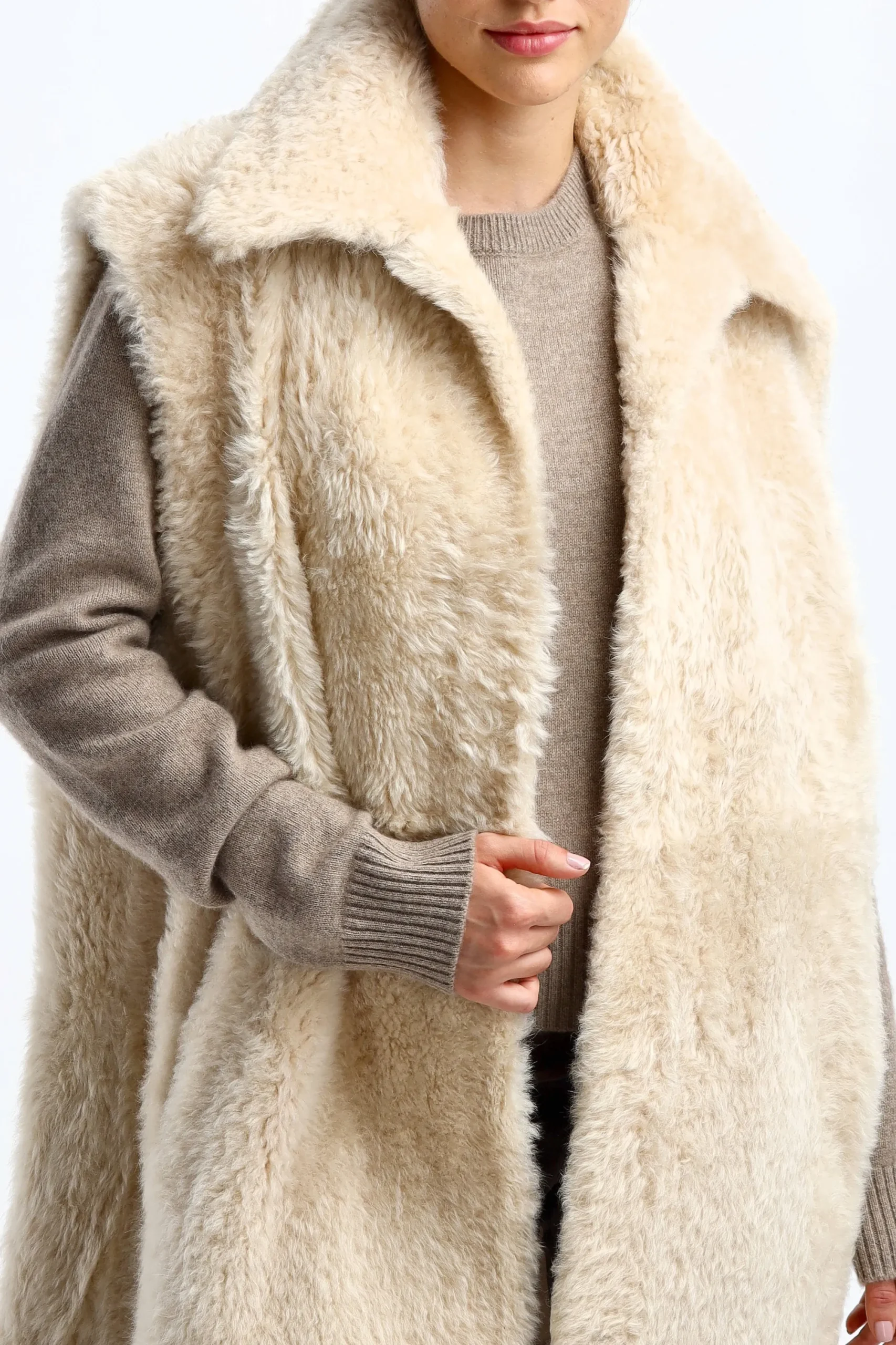 Femme Utzon Veste Julietta En Beige/Sofia