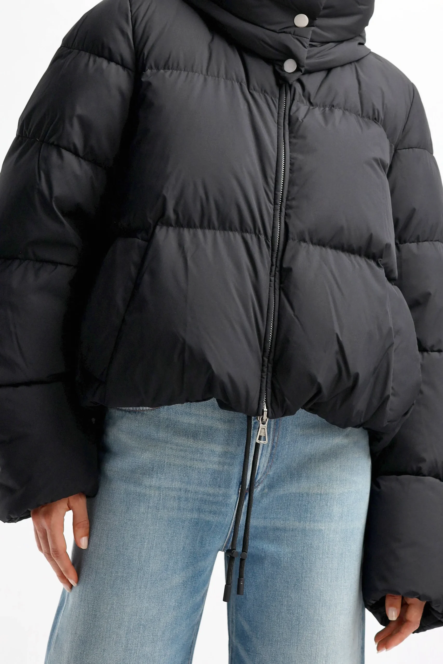 Femme Sportmax Veste Matelassee Otaria En Noir