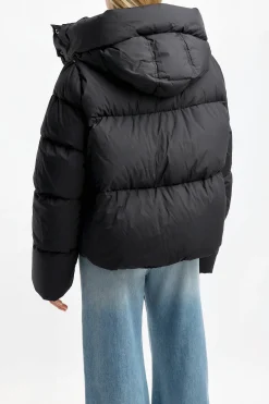 Femme Sportmax Veste Matelassee Otaria En Noir