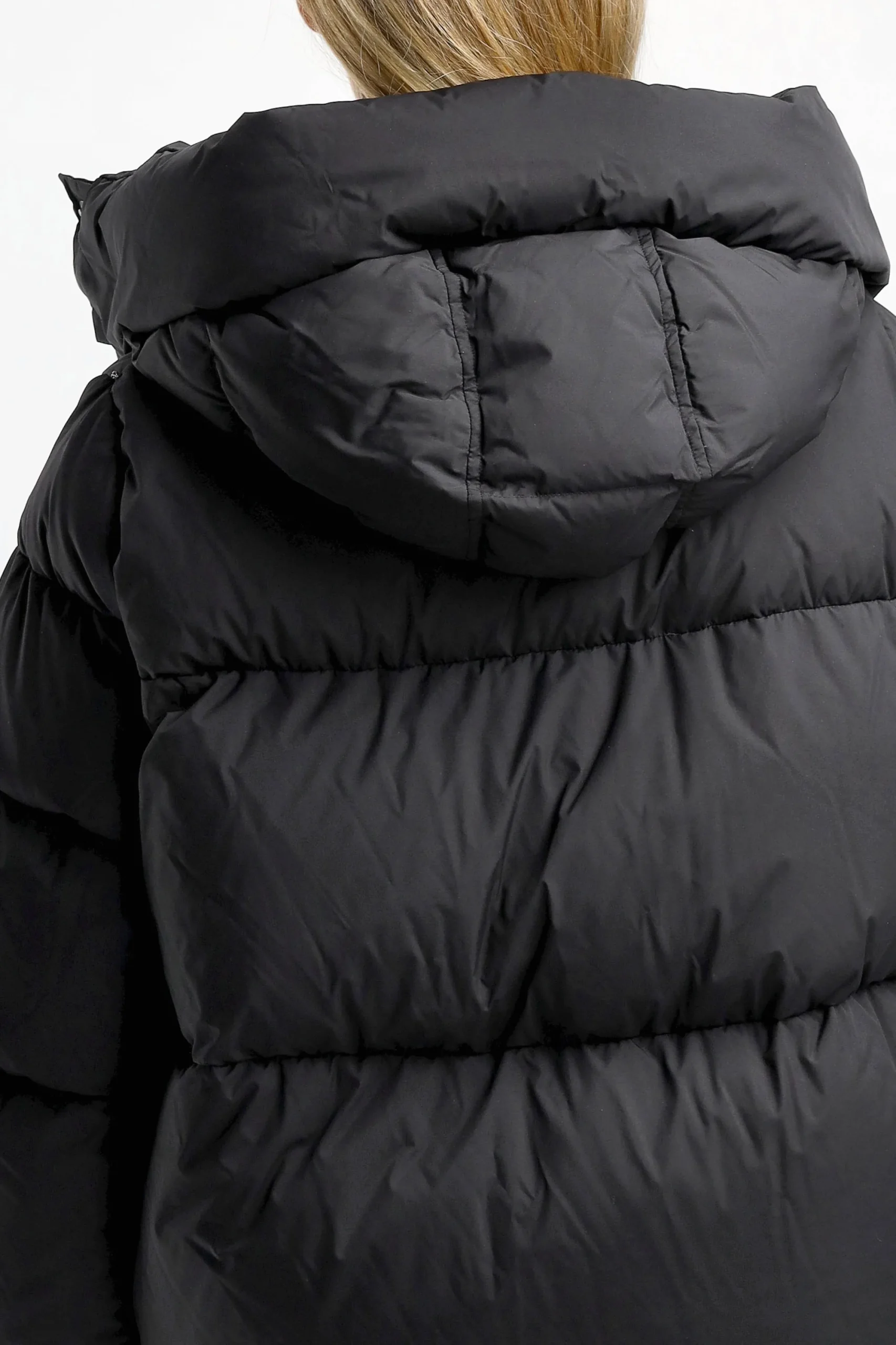 Femme Sportmax Veste Matelassee Otaria En Noir