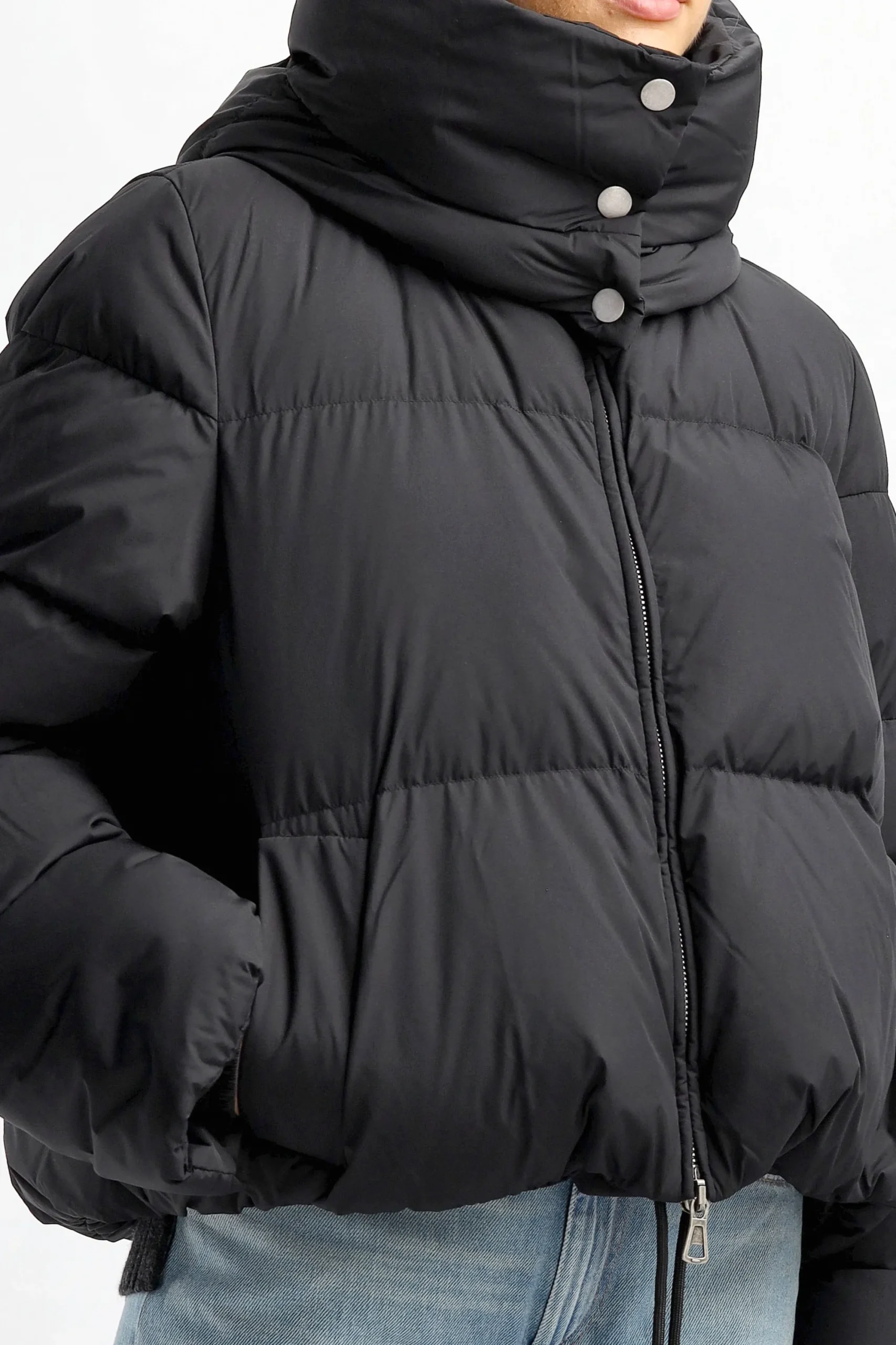 Femme Sportmax Veste Matelassee Otaria En Noir