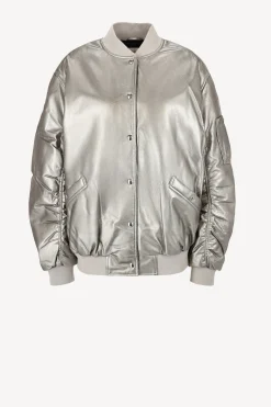 Femme IRO Veste Morel En Marron Dore