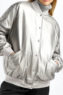 Femme IRO Veste Morel En Marron Dore