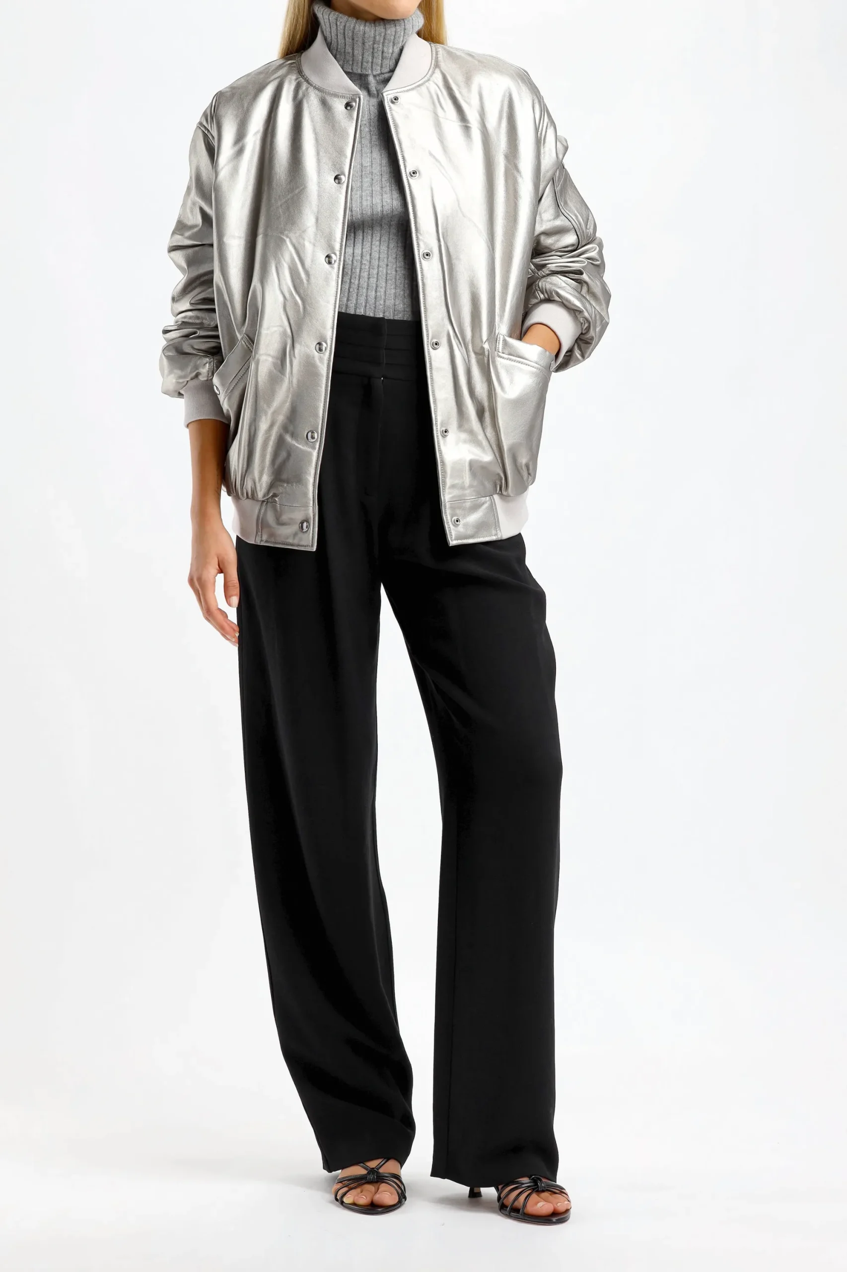 Femme IRO Veste Morel En Marron Dore