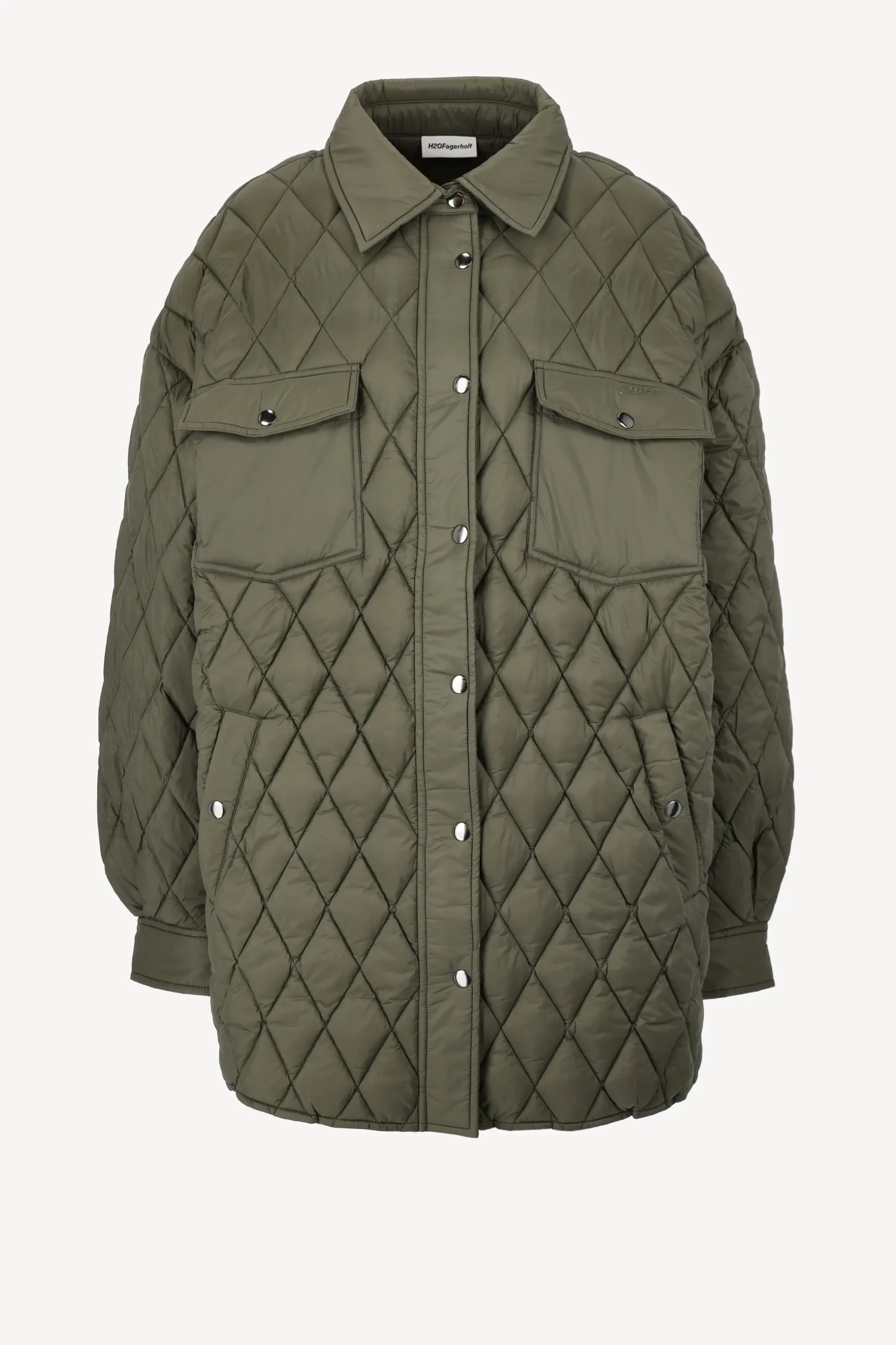 Femme H2O Fagerholt Veste Sporty En Vert Foret