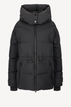 Femme Woolrich Veste Tampon Matt En Noir