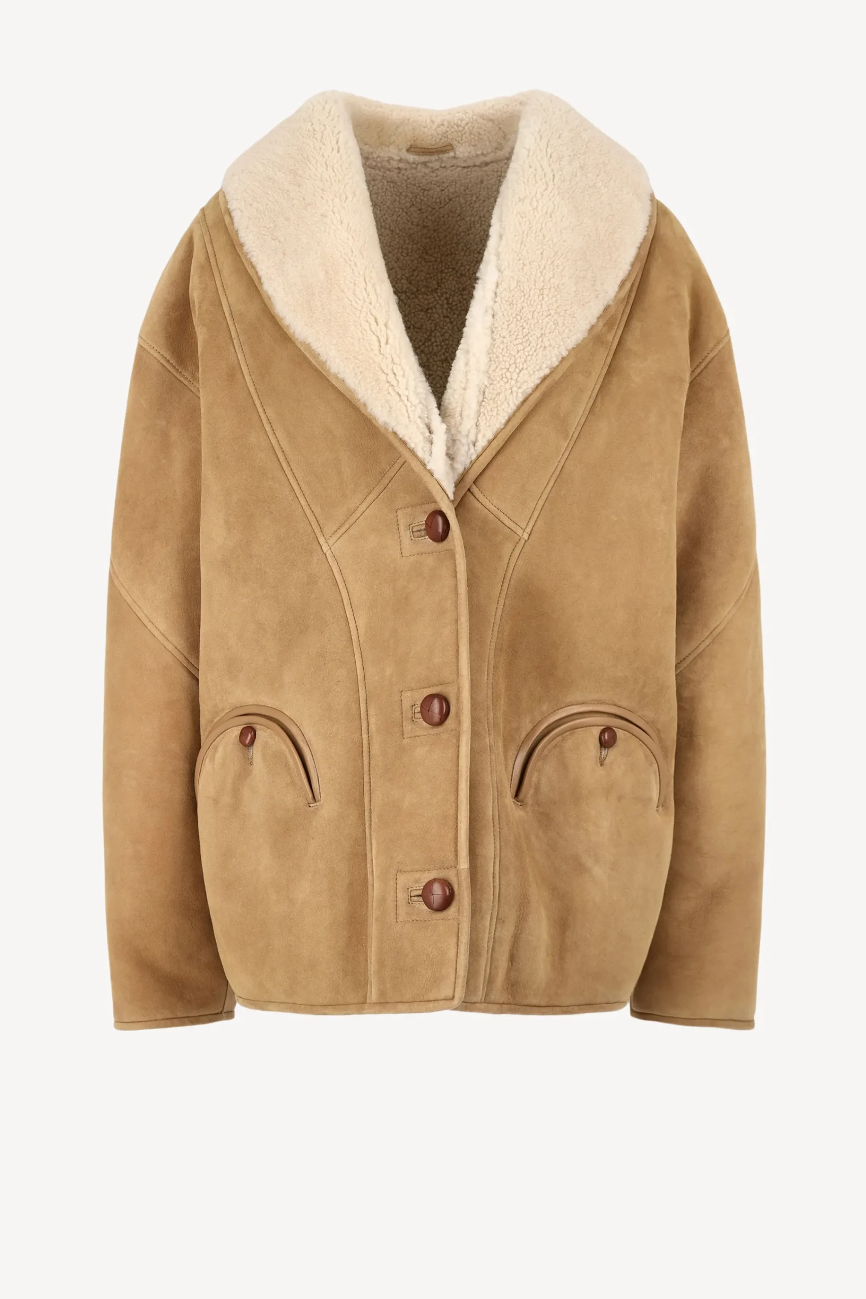 Femme Blazé Milano Veste Tatoosh En Cognac